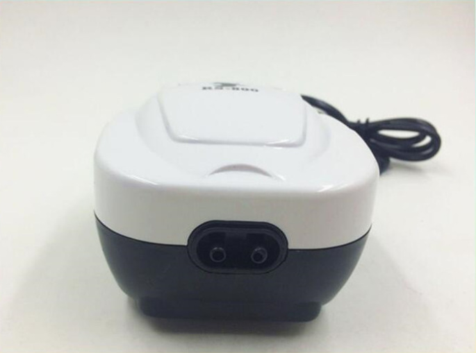 New fish tank oxygen pump, Risheng double-hole oxygenation pump, professional small fish tank oxygen pump rs1000