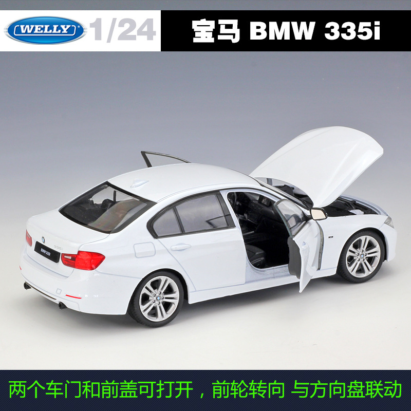 WELLY 1:24 BMW 3 Series 335i alloy car model Collection gift Specification image