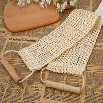 Bath pull back custom quilted pull back manufacturers for sisal cloth rub back strip bath pull back towel wholesale