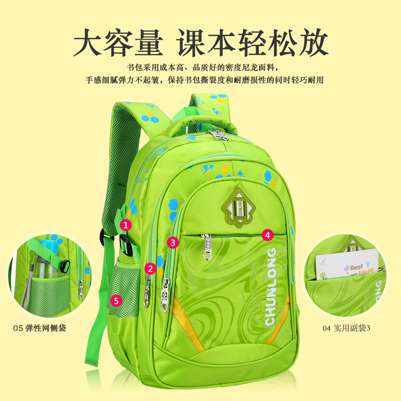 书包/小学生书包/书包男/蜘蛛侠书包/书包学生2023时尚细节图