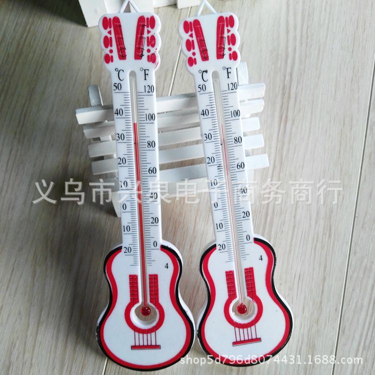 【2-7区】小提琴温度计20/捆1000/箱一元温度计 小提琴温度表 吉他温度计 室内装饰温度表