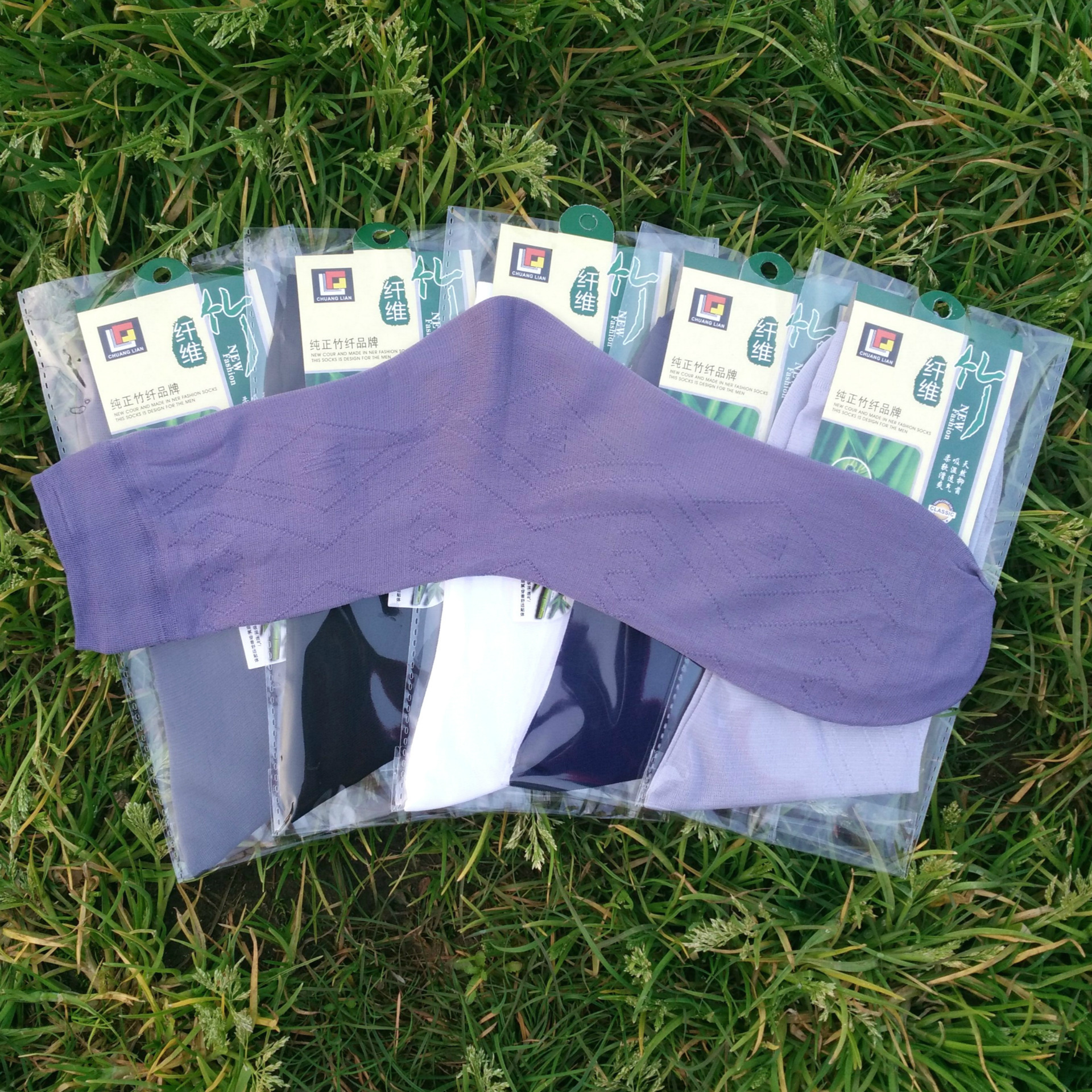 Spring/Summer 2020 men's thin silk socks, foot bath socks, Taobao gifts, individual packaging socks manufacturer wholesale details Picture