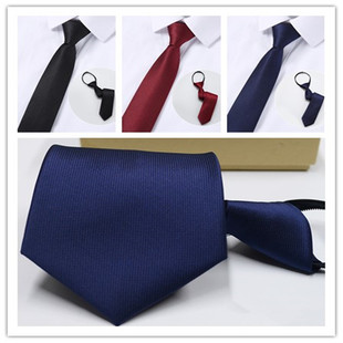 New Korean-style casual zipper tie for men, convenient for lazy people. Wholesale in stock pic 13