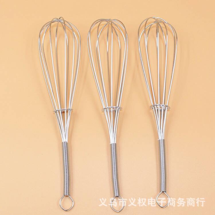 Kitchen stainless steel manual egg beater, cream and butter mixer, cake baking factory direct sales details Picture
