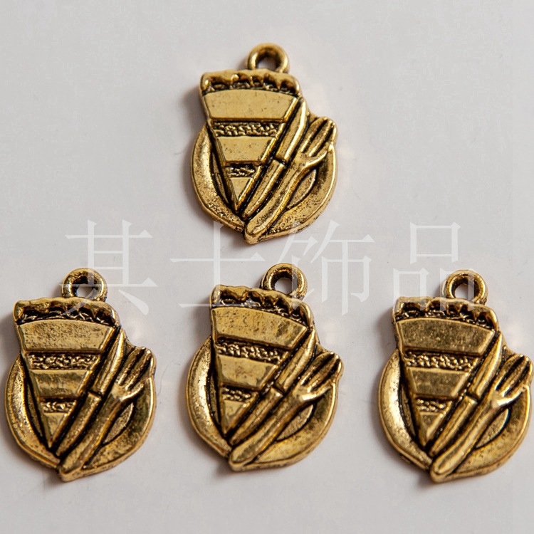 Clothing Bags Alloy Jewelry Accessories To Make Old Retro Metal Clothing Pendants Table Food Diy Accessories Materials