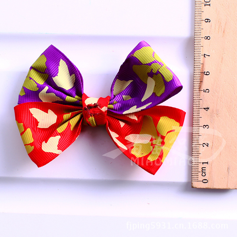 South Korea Handmade Bow Hair Accessories Color Clothing Accessories Wholesale Diy Handmade Hair Accessories Ribbon Materials