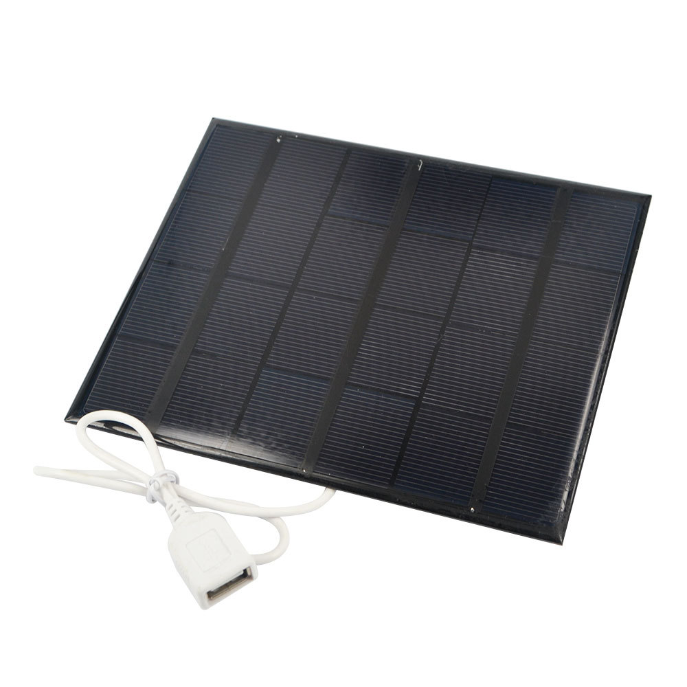 NEW 6V 3.5W Solar Power Panel Charger USB OTG Portable Solar Item Picture