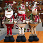 圣诞装饰用品 圣诞装饰玩偶 圣诞娃娃 圣诞麋鹿橱窗圣诞节用品