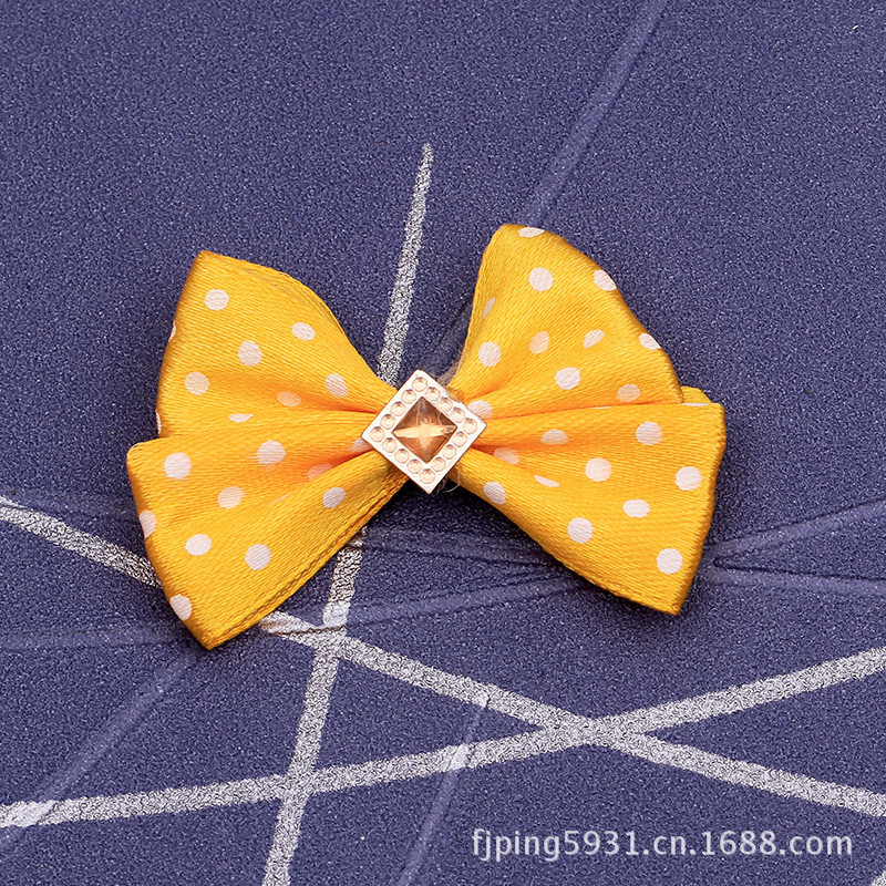 Color Printed Ribbon Diy Handmade Jewelry Braid Raw Materials Irregular Color Bows Printed Polyester Ribbon details Picture