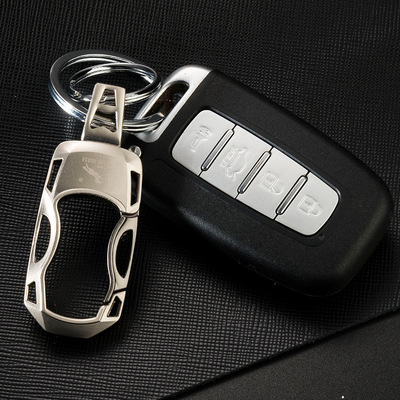新款傲玛钥匙扣创意挂件活动小礼品赠送男士汽车钥匙链定制OM086详情图3