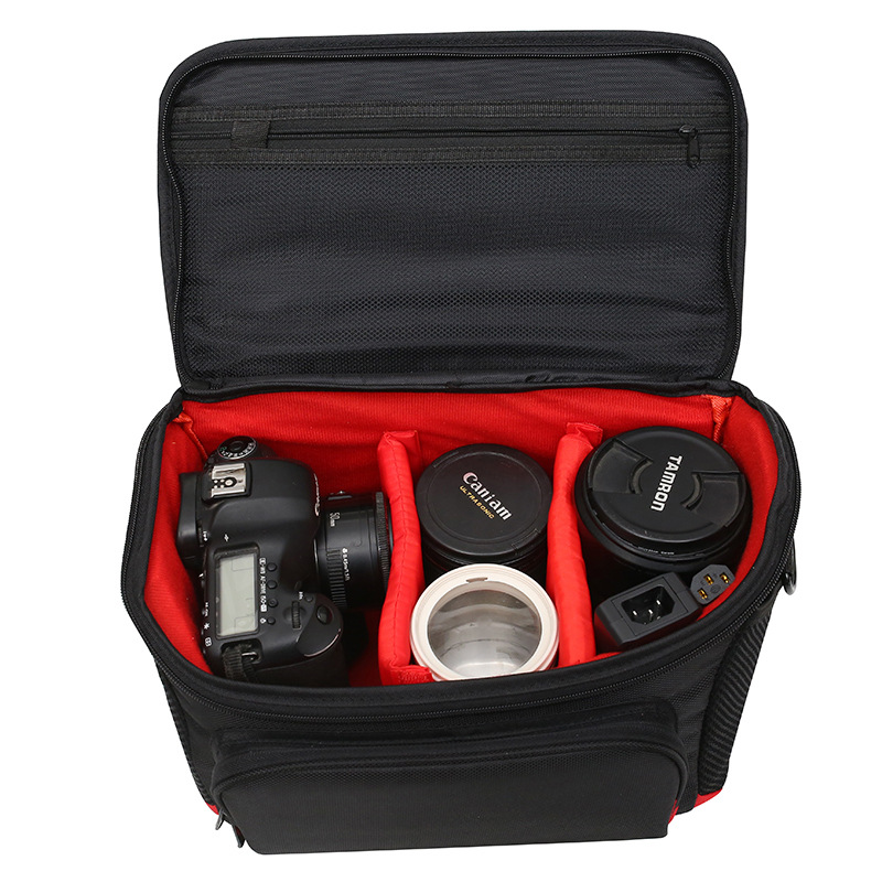 70D and 700D Canon digital single-lens reflex camera bags, single-shoulder Nikon waterproof camera bags, fashionable crossbody sports bags Item Picture