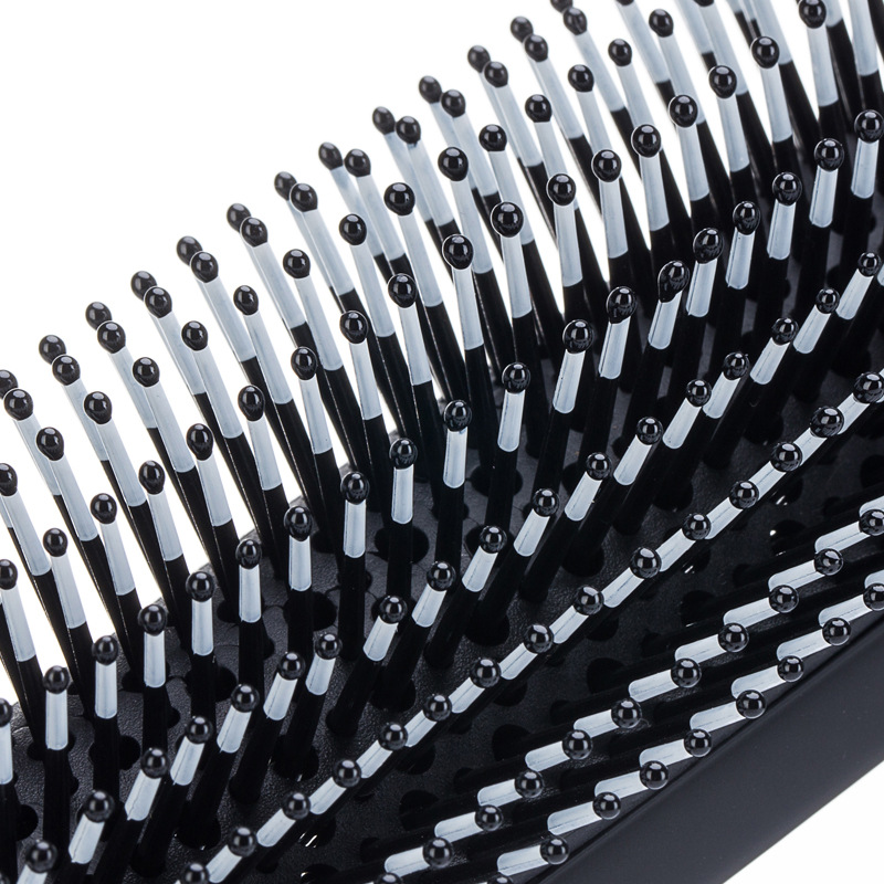 shanilak matte handle rib comb, detachable hair comb, nine-row scalp massage comb, special comb for oily hair in hair salons Specification image
