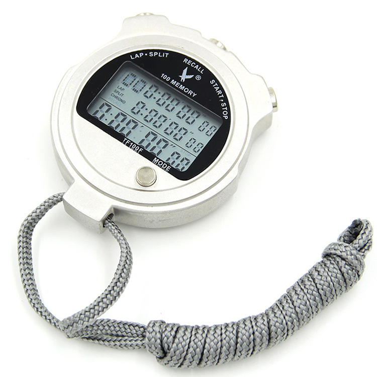 Tianfu TF100F three-row 100-segment stopwatch time timer factory direct supply details Picture