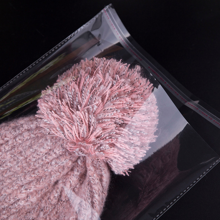 Wholesale of opp bags, transparent plastic packaging bags, clothing packaging bags, self-adhesive plastic-sealed bags and opp self-adhesive bags in stock details Picture