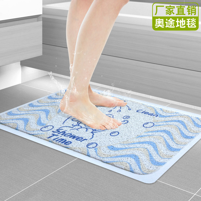 Aotu bathroom anti-slip MATS, printed MATS, shower foot MATS, bath and bathroom MATS, factory direct sales
