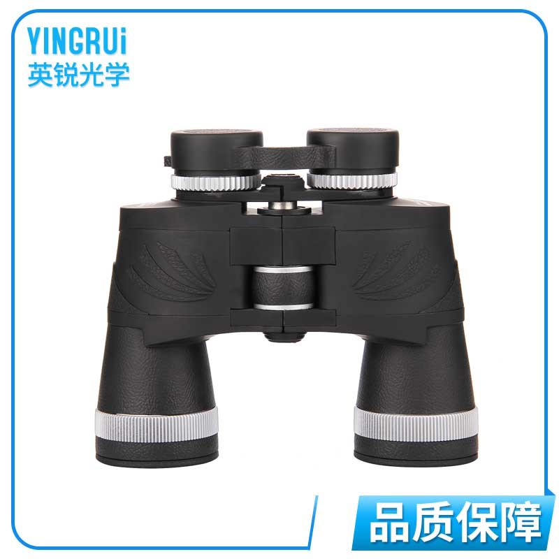 Nueva llegada 10X50WA jumbo gran angular de alta potencia binoculares de alto grado handheld al aire libre telescopio alto sello
