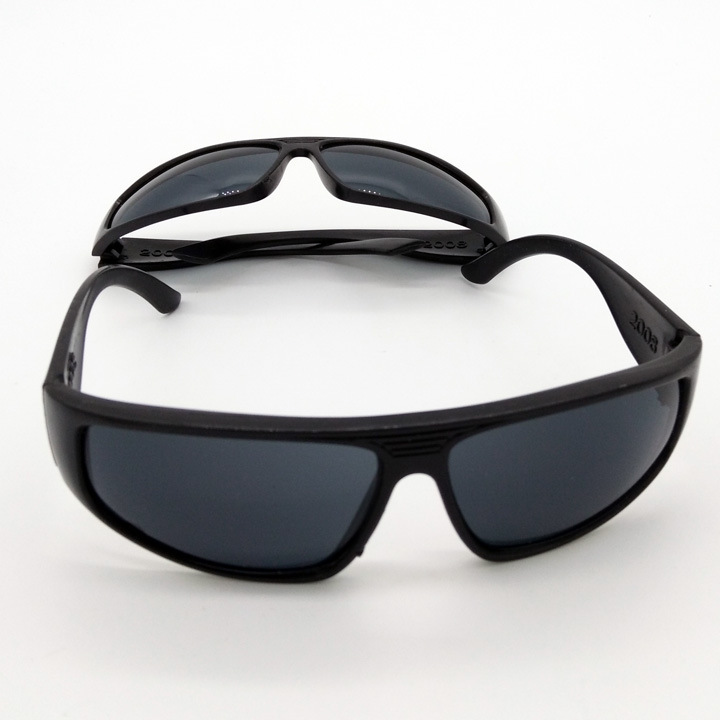 C1715 208摩托车镜黑 防护眼镜遮阳镜护目镜劳保眼镜二元店批发详情图1