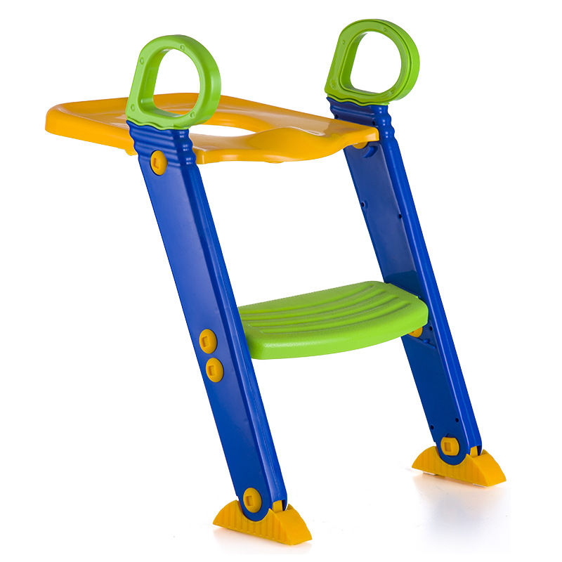 儿童座厕梯椅/儿童座便器/折叠马桶梯/带踏板儿童坐便椅详情图5