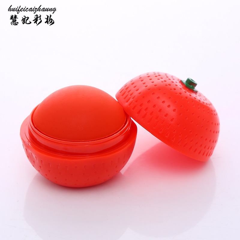 2018新款ROMANTIC BEAR补水滋润保湿橘子唇彩 口红润唇膏一件代发