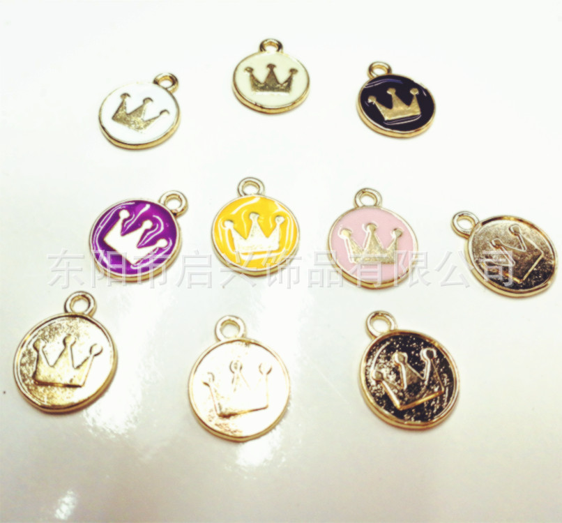 DLY jewelry accessories: bracelet, necklace, crown, oil painting jewelry, small pendant Specification image