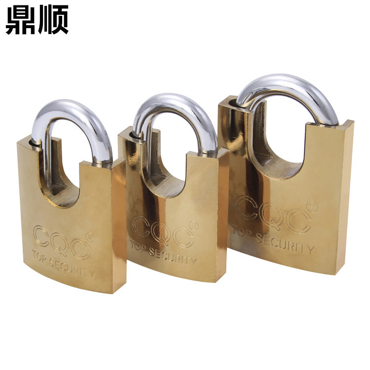 Factory direct supply of all-copper core beam padlock, computer key, super B-grade lock core, anti-theft, anti-prying, electroplated and anti-rust Item Picture