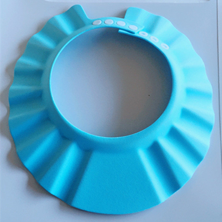 Source Factory Adjustable baby shampoo cap Thickening Children's shower cap Baby shampoo cap 4MM thick bath cap Item Picture