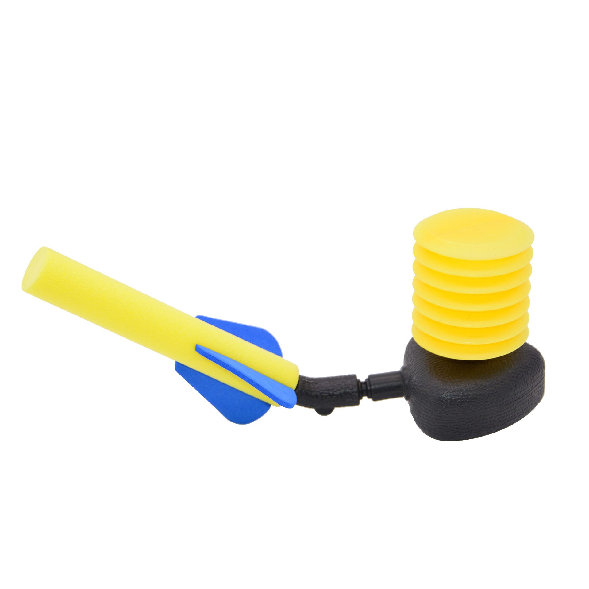 Hand pressure rocket launcher EVA foam hand pressure small rocket launcher science and technology small production science experiment teaching materials