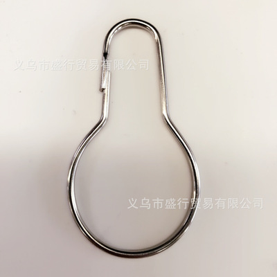 直供内高60mm铁质葫芦扣简约钥匙扣自产自销朱丹朱胆扣现货批发