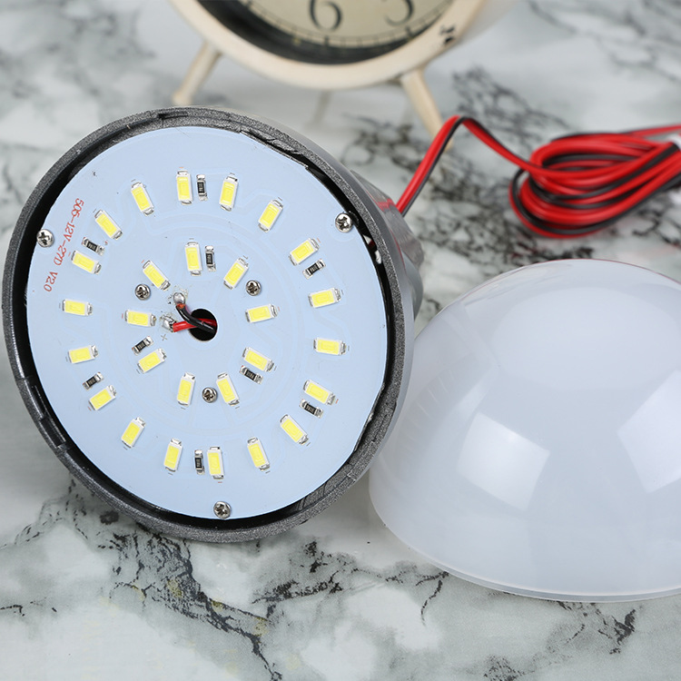 مصابيح التفريغ عالي الكثافة LED 12V 9W للمصابيح التي تستخدم الطاقة في التخييم في الهواء الطلق لمصابيح التفريغ الكهربائي في الأكشاك في الليل details Picture
