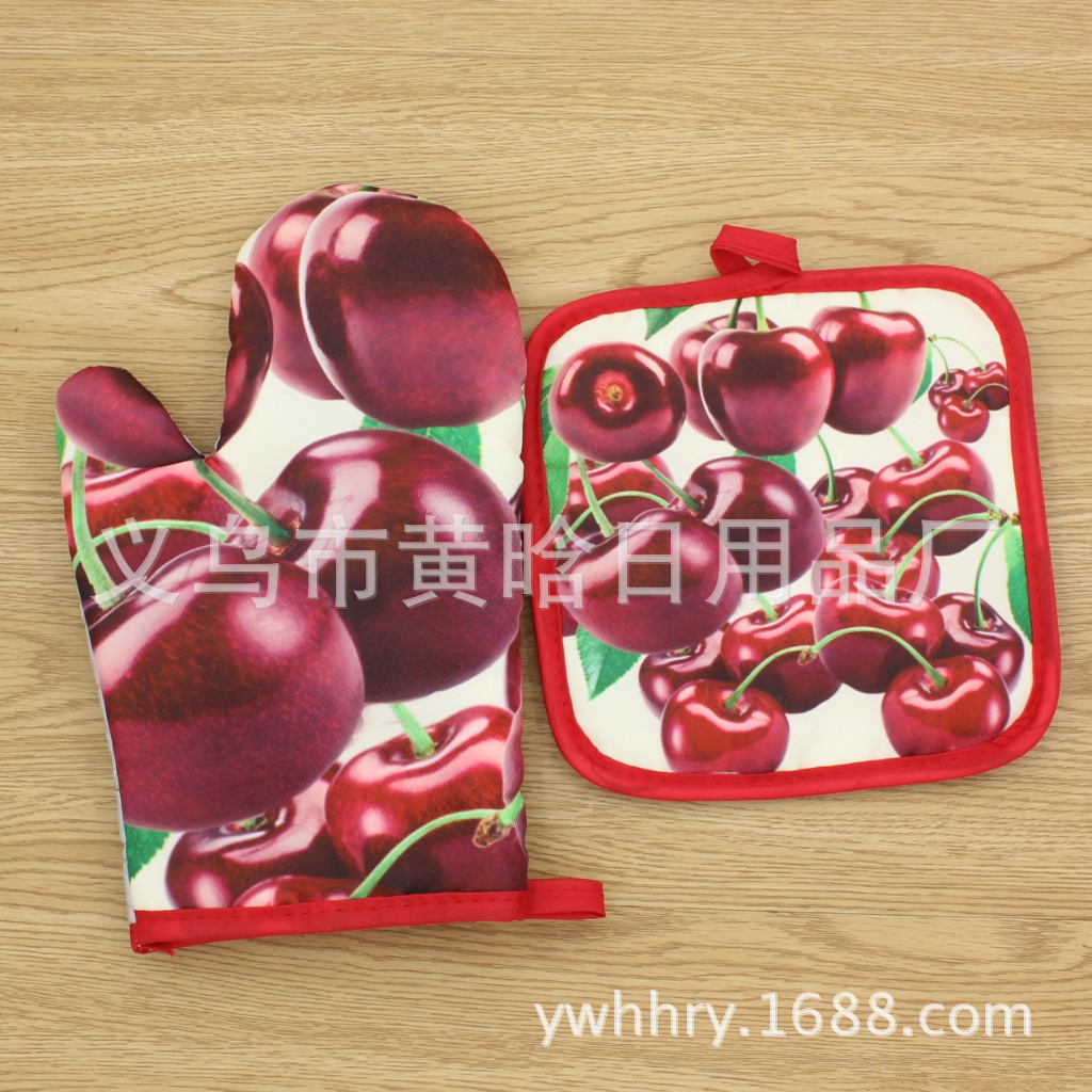 微波炉隔热白底实物图