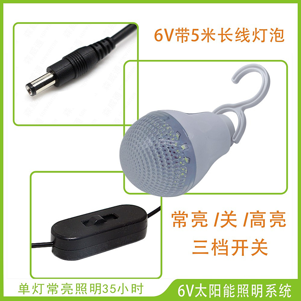 Multi-functional outdoor solar lamp, portable solar power generation small system, mobile lighting lamp (English version Application Scenario