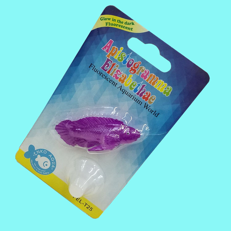 Baojie Aquarium Fish Tank Landscape Device Adsorption Simulation Fish filaments Sea Bass FEL-T25 Factory wholesale Application Scenario