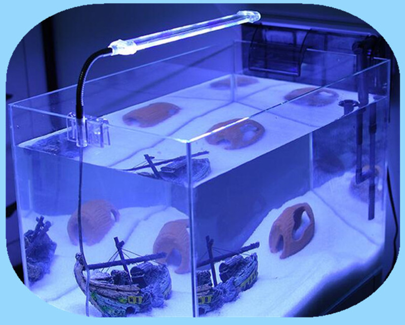 Wholesale Baojie Aquarium fish tank small clamps, crystal clamps, crystal LED aquarium clamps, flip clamps Application Scenario