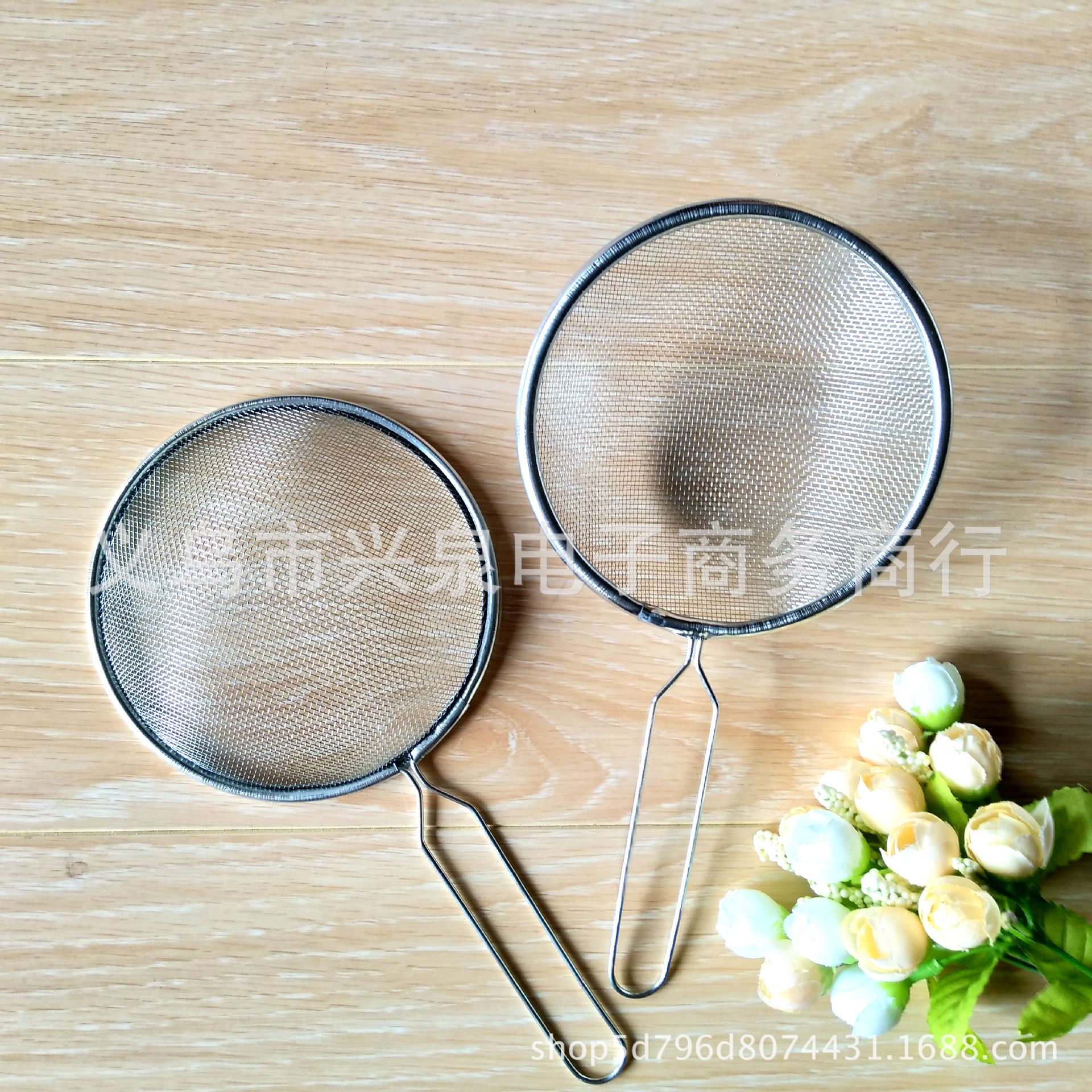 【 Zone 2-13 】12# oil filter 500 yuan per box, 12# oil grid oil filter leakage net, household oil leakage net, oil scoop hot pot oil leakage net, leakage spoon small tools wholesale one yuan Item Picture