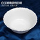 餐宝chinbull/白色离心花边碗/白玉玻璃碗/汤碗面碗/一件代发产品图