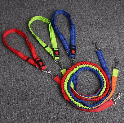 Amazon Pet Leash Portable Running Reflective Double Retractable Dog Leash Dog Chain Leash Pet Supplies Item Picture