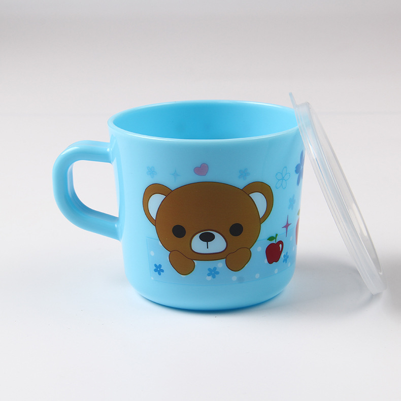 Baby drinking cup Baby cartoon gift milk training cup Baby drinking cup Gargle cup details Picture