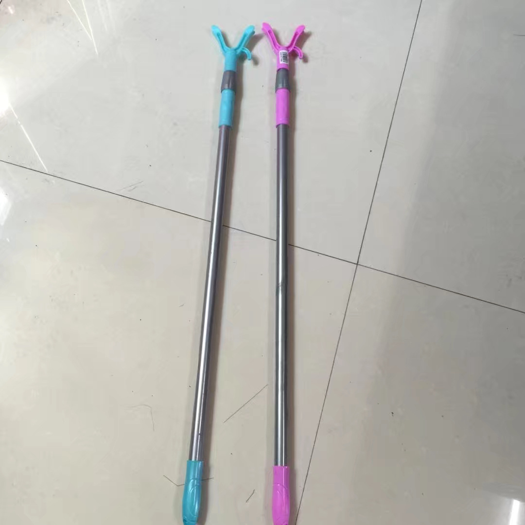 晾衣杆、衣叉实物图