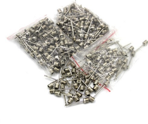 Factory direct sales of basketball, football, American style metal iron air needle, air pump accessories, hoses, ball types, air nozzles, plastic needles pic 1