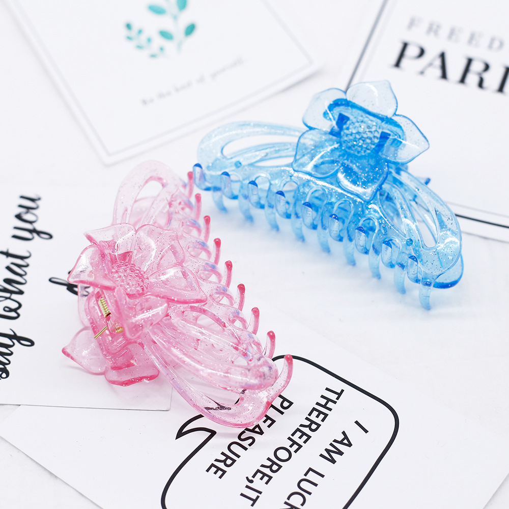 Colorful Flower Hair Clips
