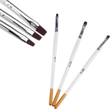 美甲3支套光疗笔 3支光疗笔木杆彩绘笔 光疗甲专用