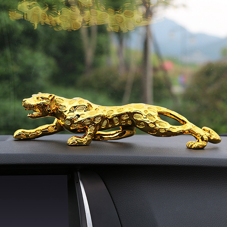 Car decoration Leopard creative personality car leopard car male overbearing car decoration car decoration