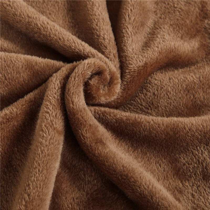 Nap Blanket Flannel Solid Color Blanket Blanket Nap Air Conditioning Blanket Foreign Trade Tail Clearance Treatment Bedding details Picture