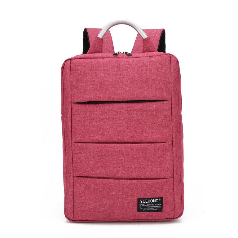 A simple 17-inch business computer backpack for men, a casual college student backpack for both men and women, with customizable logos Application Scenario