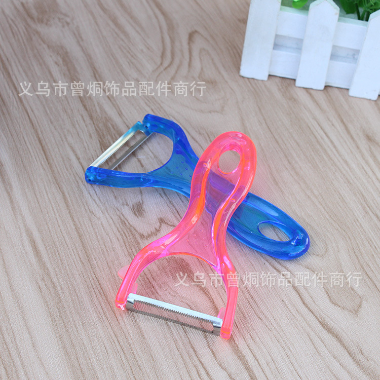 Factory direct sales of plastic fruit peels, vegetable peels and household peels. Wholesale at one yuan details Picture