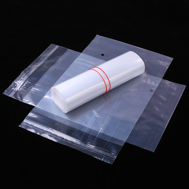PE自粘袋现货加厚双层10丝透明塑料袋PE高压袋软包装袋批发pe袋