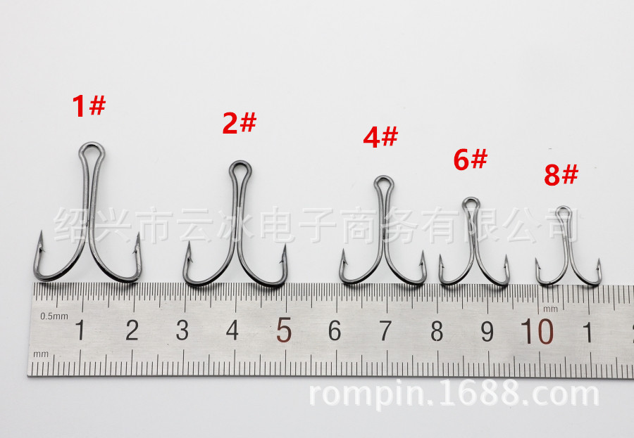 Two Java hook Luya two local hook double hook thunder frog frog two anchor sea fishing anchor fish fishing hook Luya fishing hook Item Picture