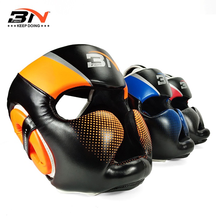 Thickened Bn Boxing Headguard Sanda Helmet Adult Children's Helmet Competition Taekwondo Headguard Application Scenario