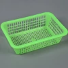 Plastic draining baskets, rectangular plastic baskets, white plastic square baskets, vegetable washing baskets, plastic square sieves, e-commerce sorting baskets Application Scenario