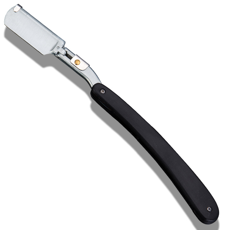 shanilak solid wood black handle knife holder manual beauty and hair care knife holder shaving and eyebrow shaping knife holder hair care products Application Scenario